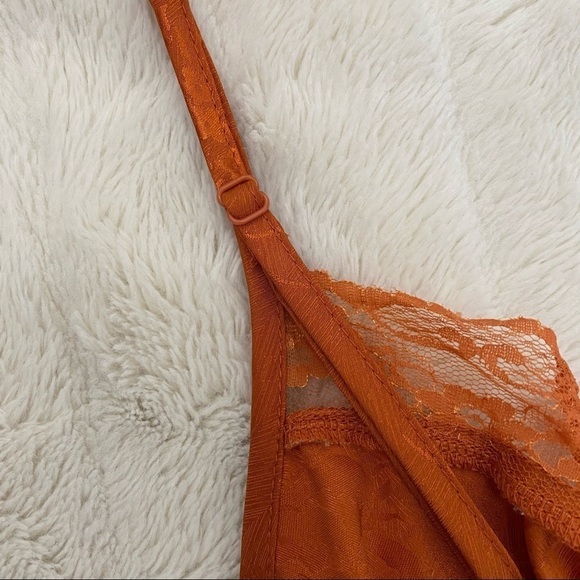 Floral Satin Y2K Lace Trim Camisole Cami Boho Top Size Small S - Picture 10 of 14